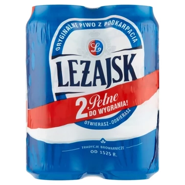 Leżajsk Piwo jasne 500 ml - 2