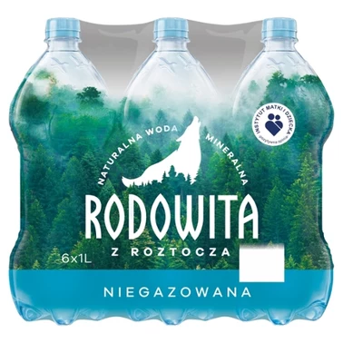 Rodowita z Roztocza Naturalna woda mineralna niegazowana 6 x 1 l - 0