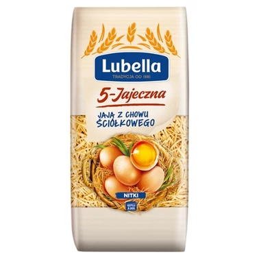Lubella 5-Jajeczna Makaron nitki 250 g - 0