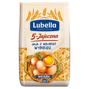 Lubella 5-Jajeczna Makaron wstążki 400 g - 0