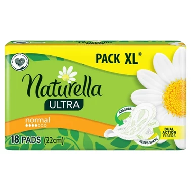 Naturella Ultra Normal Rozmiar 1 Podpaski ze skrzydełkami × 18 - 1