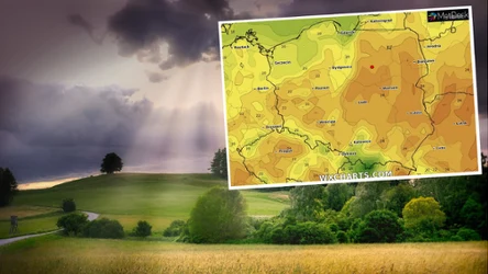 Prognoza pogody IMGW na czwartek: Będzie ciepło, ale nie upalnie. Lokalnie możliwe burze