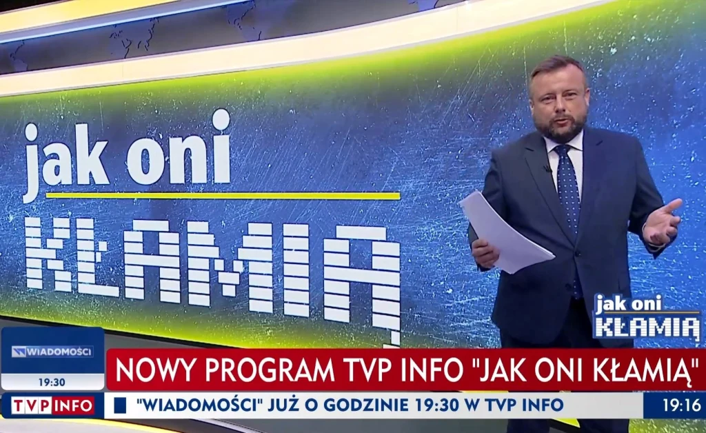 Jak oni kłamią - nowy program TVP Info