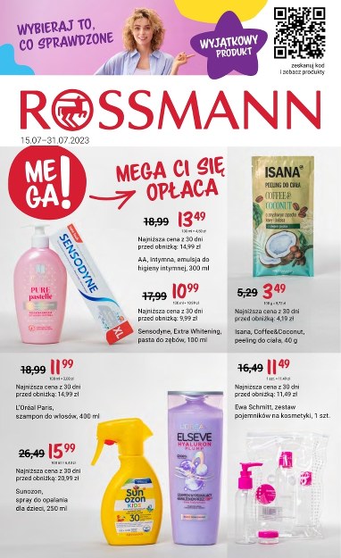 Rossmann - wybieraj to, co sprawdzone!