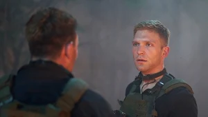 Piotr Witkowski w scenie z filmu "Operacja: Soulcatcher"