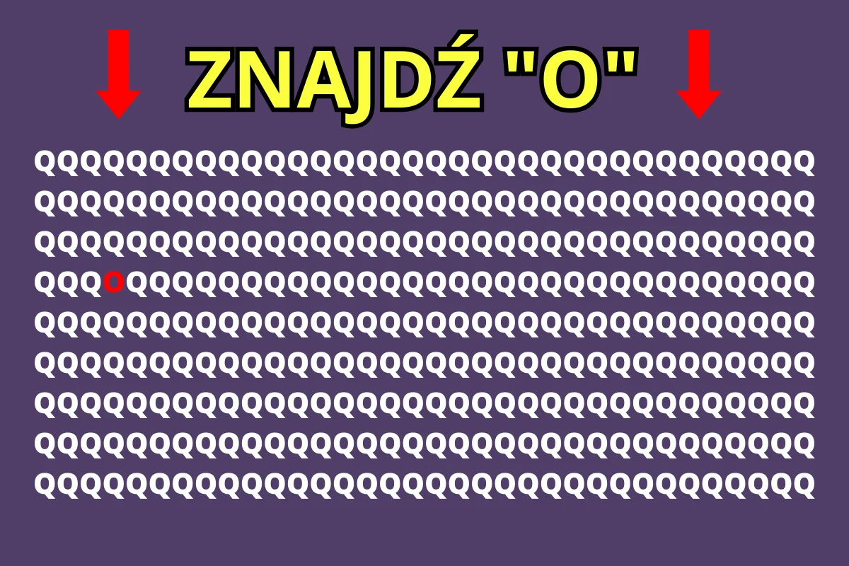 Oto poprawna odpowiedź. Czy udało ci się znaleźć zaginioną literę?