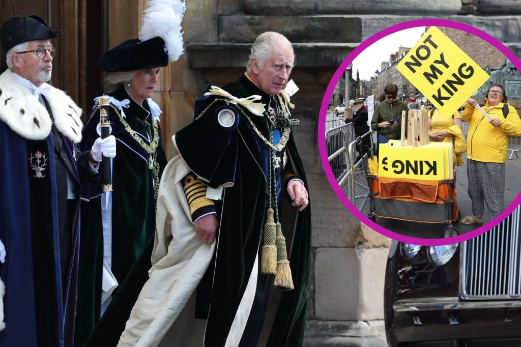 Koronacja Karola III w Edynburgu