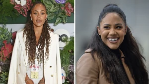 Alex Scott wybrała się na Wimbledon