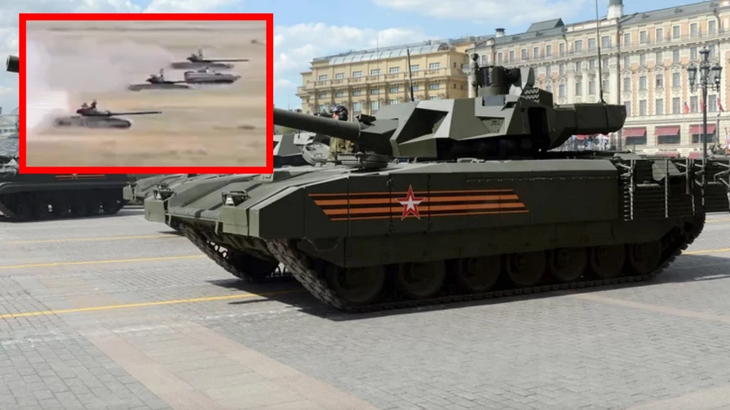 Rosyjskie superpotężne czołgi T-14 Armata nie pojawią się w Ukrainie