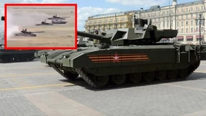 Rosyjskie superpotężne czołgi T-14 Armata w Ukrainie