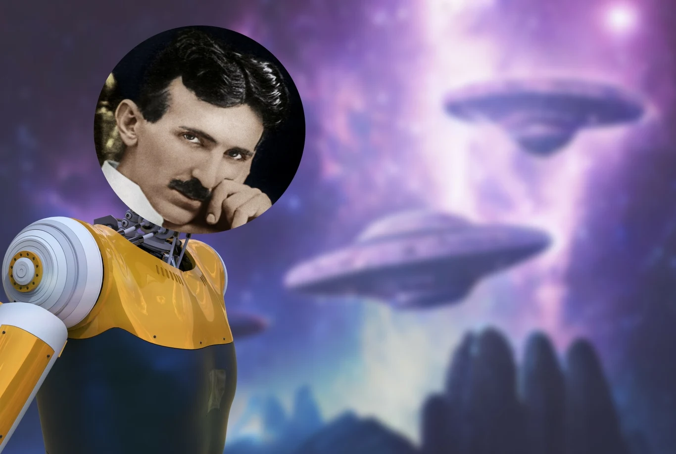 Według miłośników teorii spiskowych Nicola Tesla był istotą z innej planety Według miłośników teorii spiskowych Nicola Tesla był istotą z innej planety