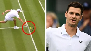 Hubert Hurkacz został wyróżniony za jedno ze swych zagrań, jakim popisał się w meczu z Janem Choinskim