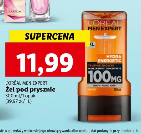 Żel pod prysznic L'Oreal