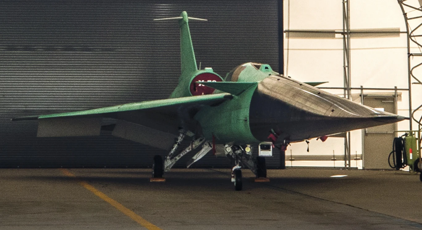 X-59 w pełnej okazałości