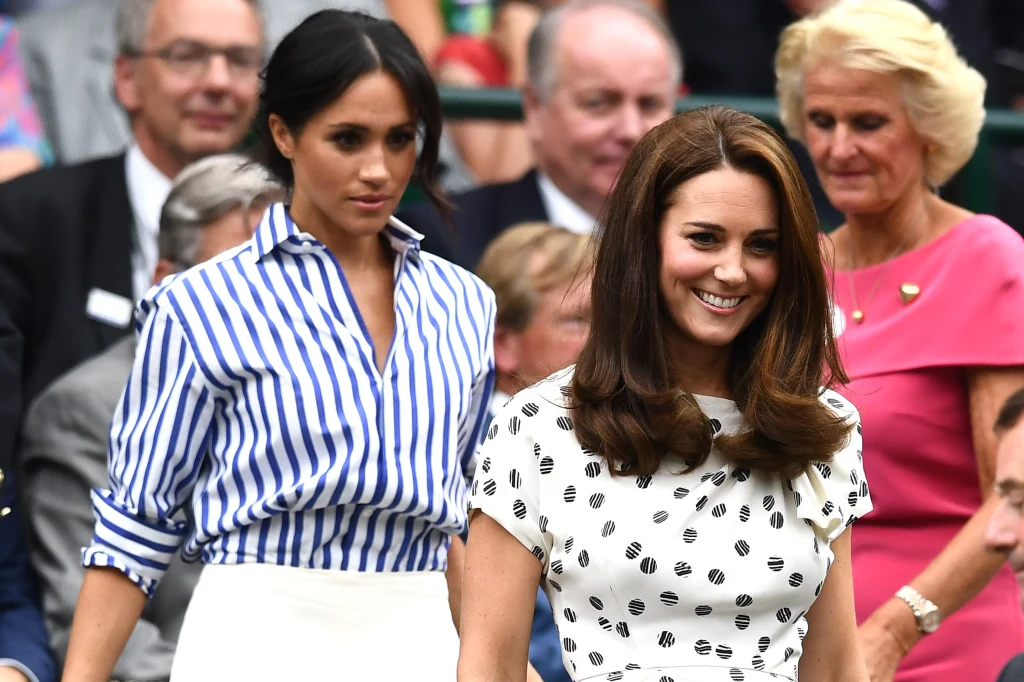 Kate Middleton i Meghan Markle na Wimbledonie Kate Middleton i Meghan Markle na Wimbledonie