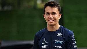 Alex Albon po piątkowych jazdach musi być z siebie zadowolony