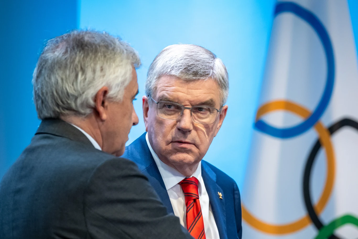 Thomas Bach i Juan Antonio Samaranch jr Thomas Bach i Juan Antonio Samaranch jr