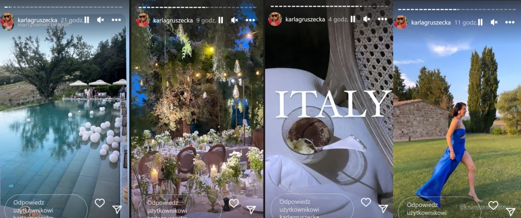 Sporo pokazała stylistka Anny - Karla Gruszecka /https://www.instagram.com/karlagruszecka/?hl=pl Sporo pokazała stylistka Anny - Karla Gruszecka /https://www.instagram.com/karlagruszecka/?hl=pl