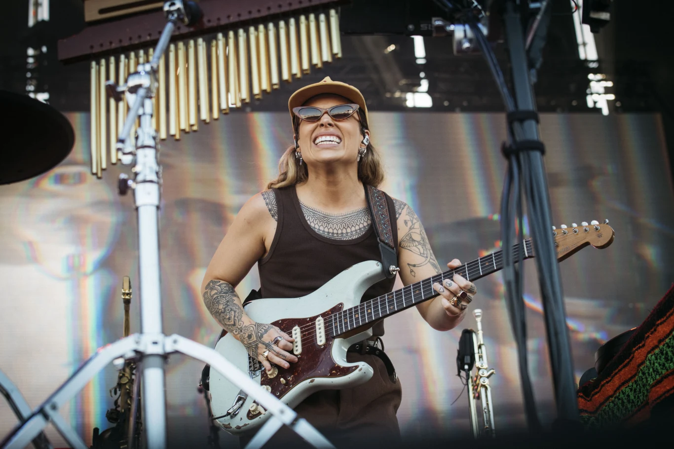 Tash Sultana na scenie Mad Cool Festival 2023 Tash Sultana na scenie Mad Cool Festival 2023
