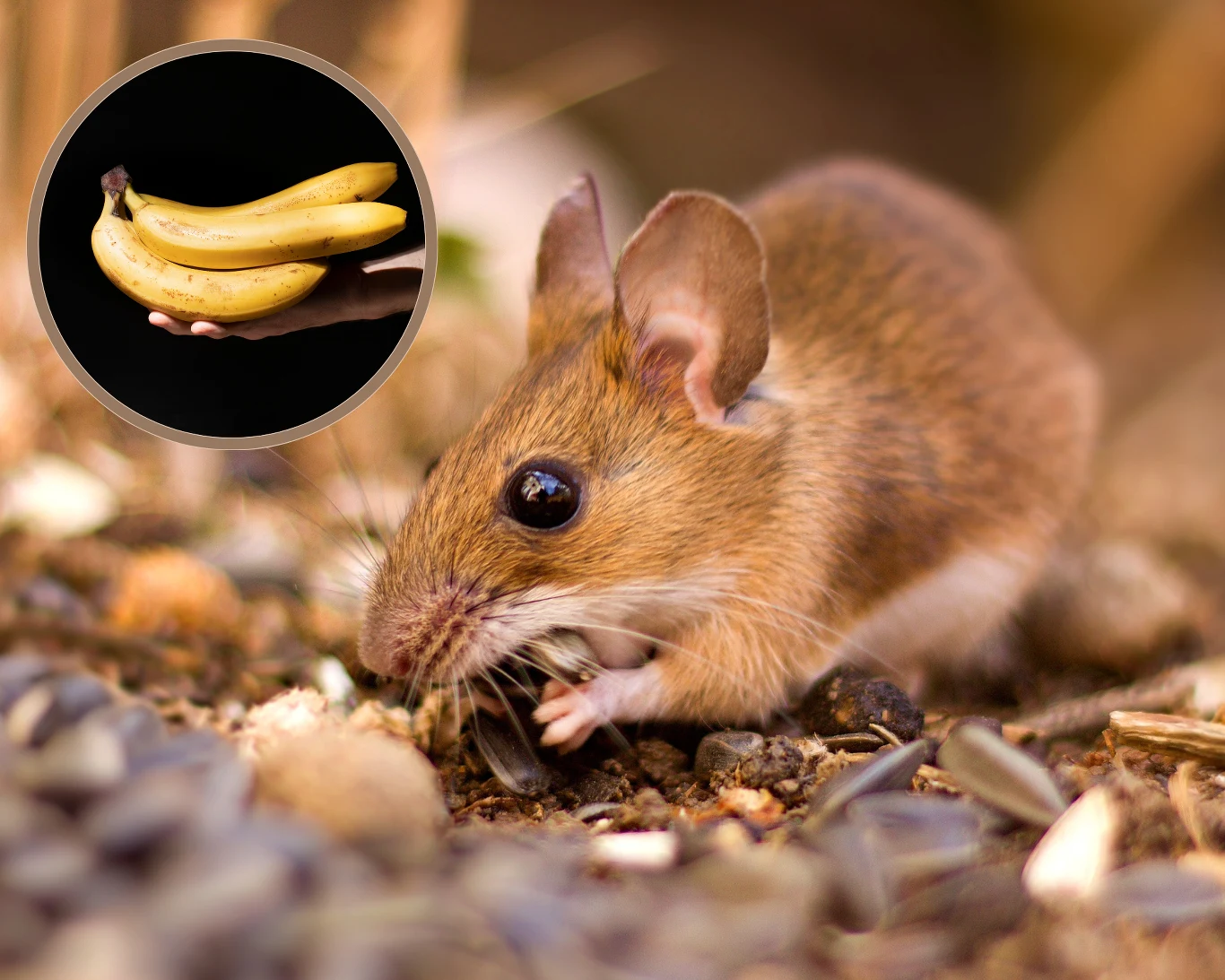 Dlaczego myszy boją się bananów?
