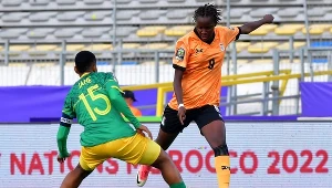 Zambia w meczu z RPA