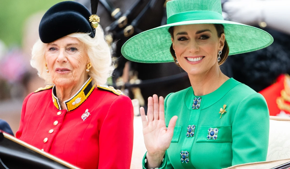 Księżna Kate i królowa małżonka Camilla Księżna Kate i królowa małżonka Camilla