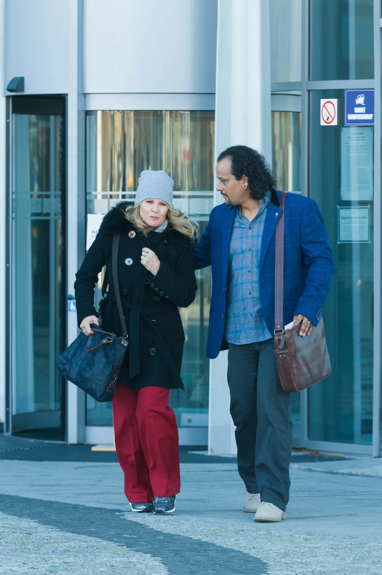 Urszula z drugim mężem Urszula z drugim mężem