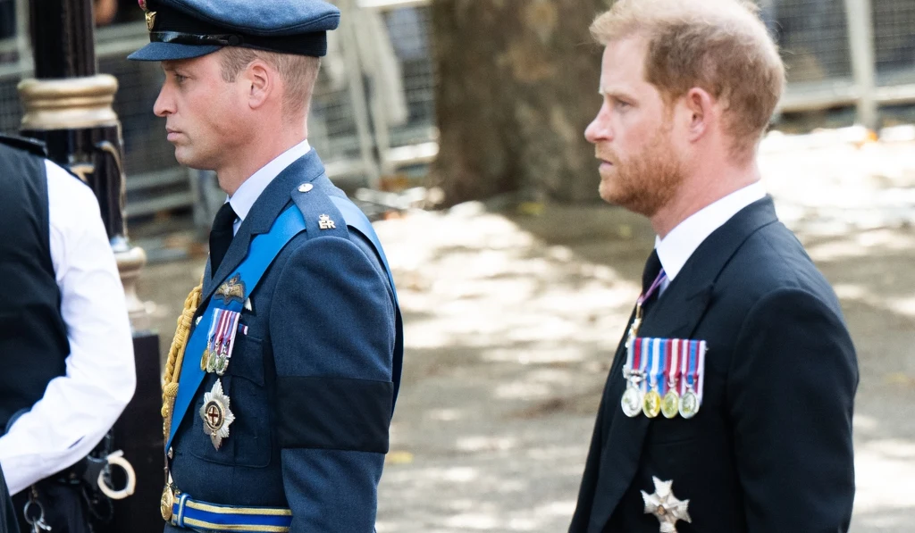 Książę William i książę Harry