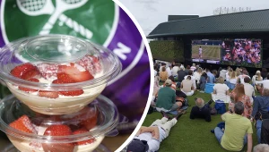 Kibice co rok zjadają ponad 30 ton truskawek z bitą śmietaną podczas Wimbledonu