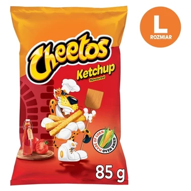 Cheetos Chrupki kukurydziane o smaku ketchupowym 85 g - 4