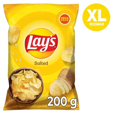 Lay's Chipsy ziemniaczane solone 200 g - 1