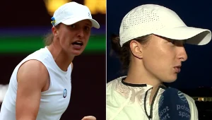 Iga Świątek pokonała Belindę Bencic i awansowała do ćwierćfinału Wimbledonu. Podczas wywiadu musiała... bronić telefonu
