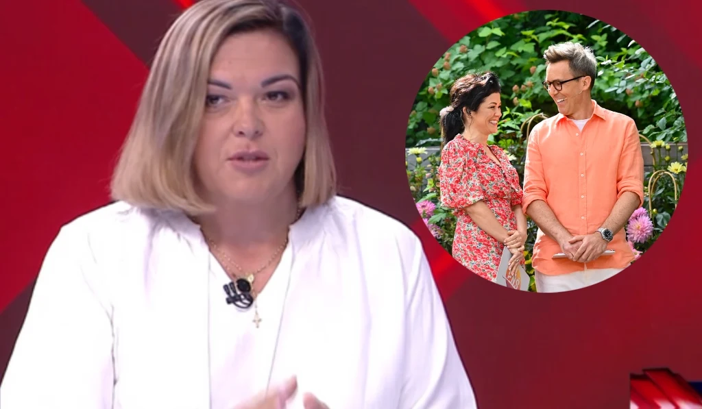 Katarzyna Cichopek i Maciej Kurzajewski, Małgorzata Kurzajewska-Zarinah, fot. TVP Katarzyna Cichopek i Maciej Kurzajewski, Małgorzata Kurzajewska-Zarinah, fot. TVP