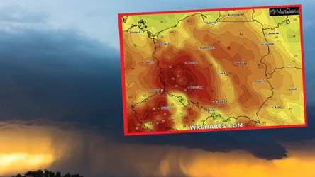 Pogoda w poniedziałek będzie wymagająca. Trzeba się liczyć z upałami oraz burzami z gradem