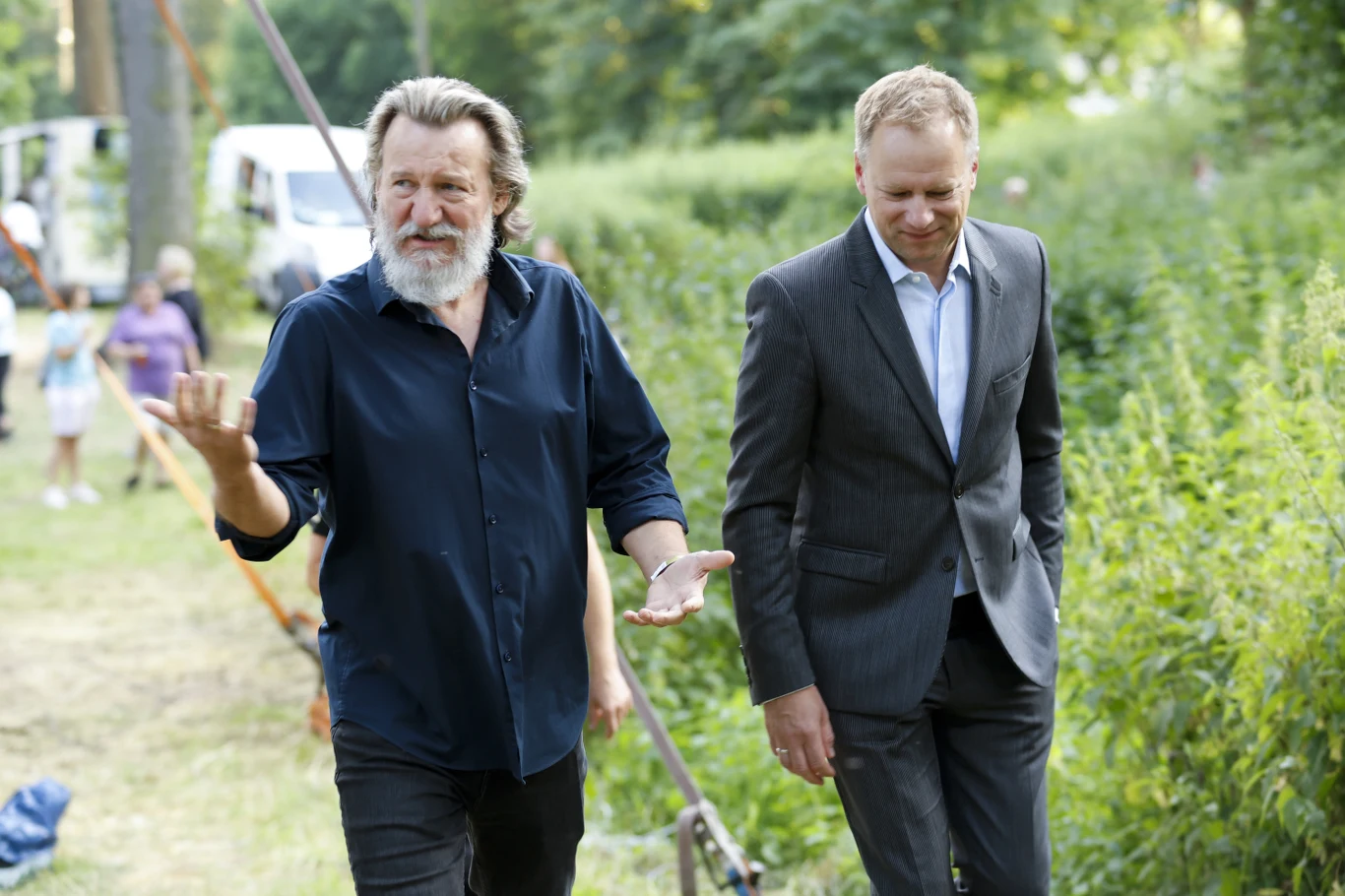 Robert Więckiewicz i Maciej Stuhr