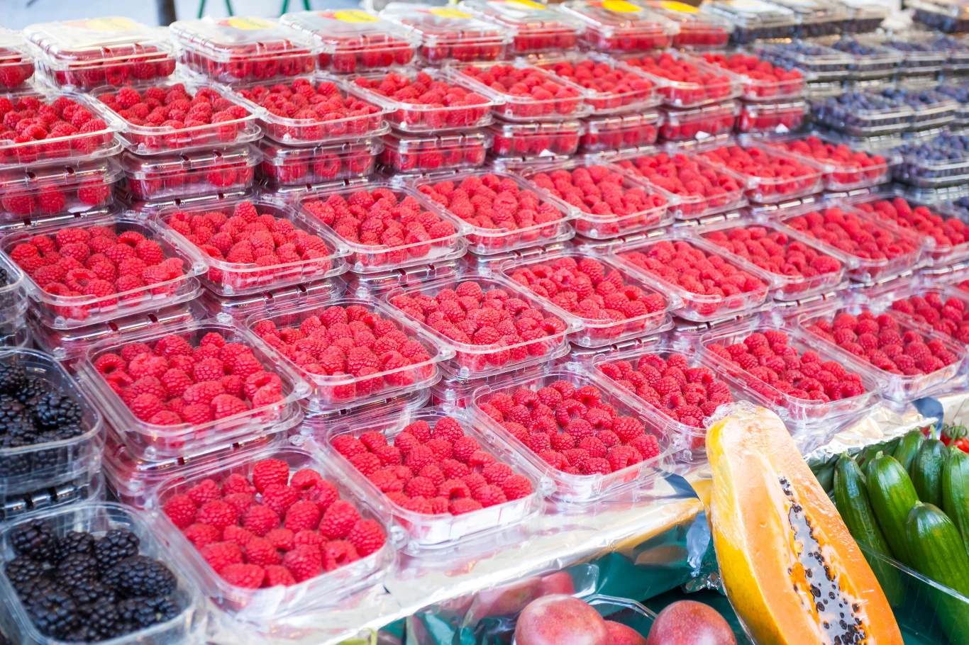 Ceny malin spadły niemal o połowę w tydzień Ceny malin spadły niemal o połowę w tydzień