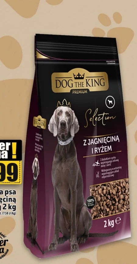 Karma dla psa Dog the King