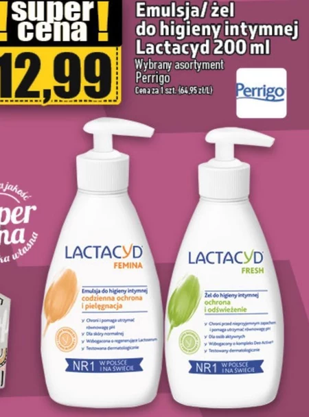 Lactacyd Plus Specjalistyczny płyn do higieny intymnej 200 ml
