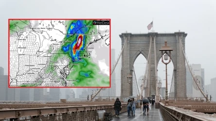 Dzielnice Manhattan, Queens i Bronx w Nowym Jorku z powodu ulewy są zagrożone błyskawicznymi powodziami