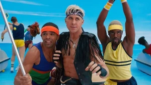 Ryan Gosling jako Ken w "Barbie"