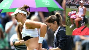 Beatriz Haddad Maia musiała poddać mecz z Jeleną Rybakiną z powodu kontuzji