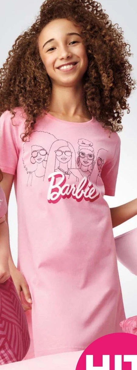 Koszula nocna dziewczęca Barbie