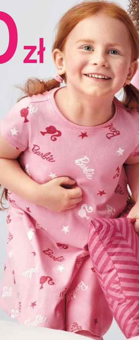 Koszula nocna dziewczęca Barbie