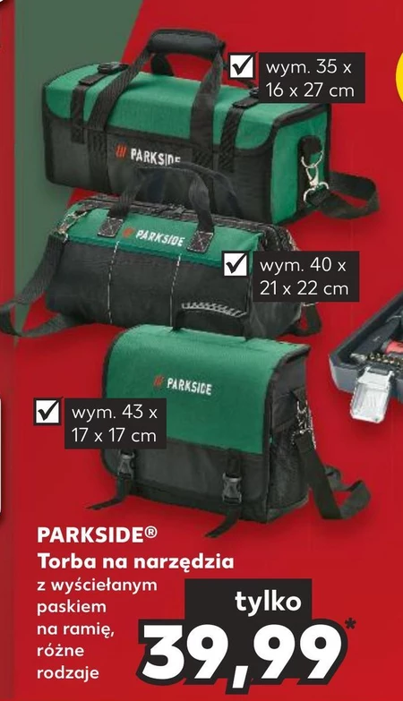 Torba narzędziowa Parkside