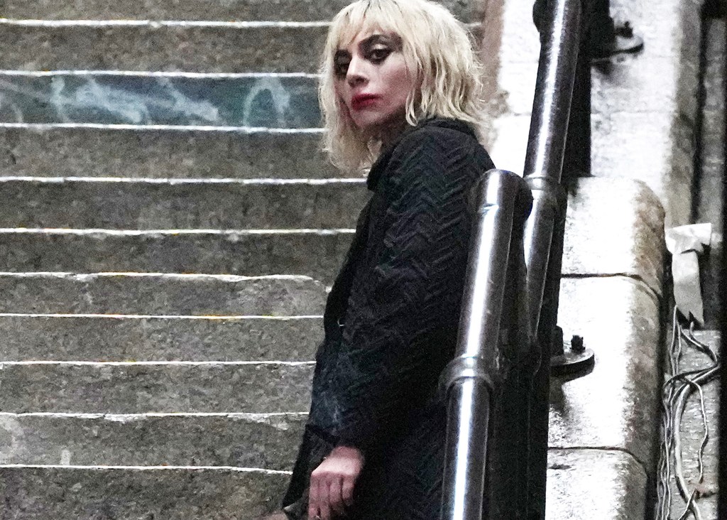 Lady Gaga na planie filmu "Joker: Folie a deux"