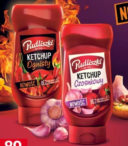 Pudliszki Ketchup ognisty 480 g