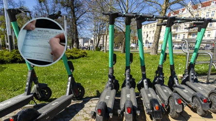 ​Wielu użytkowników elektrycznych hulajnóg łamie ten przepis. Grozi za to nawet 5000 zł mandatu