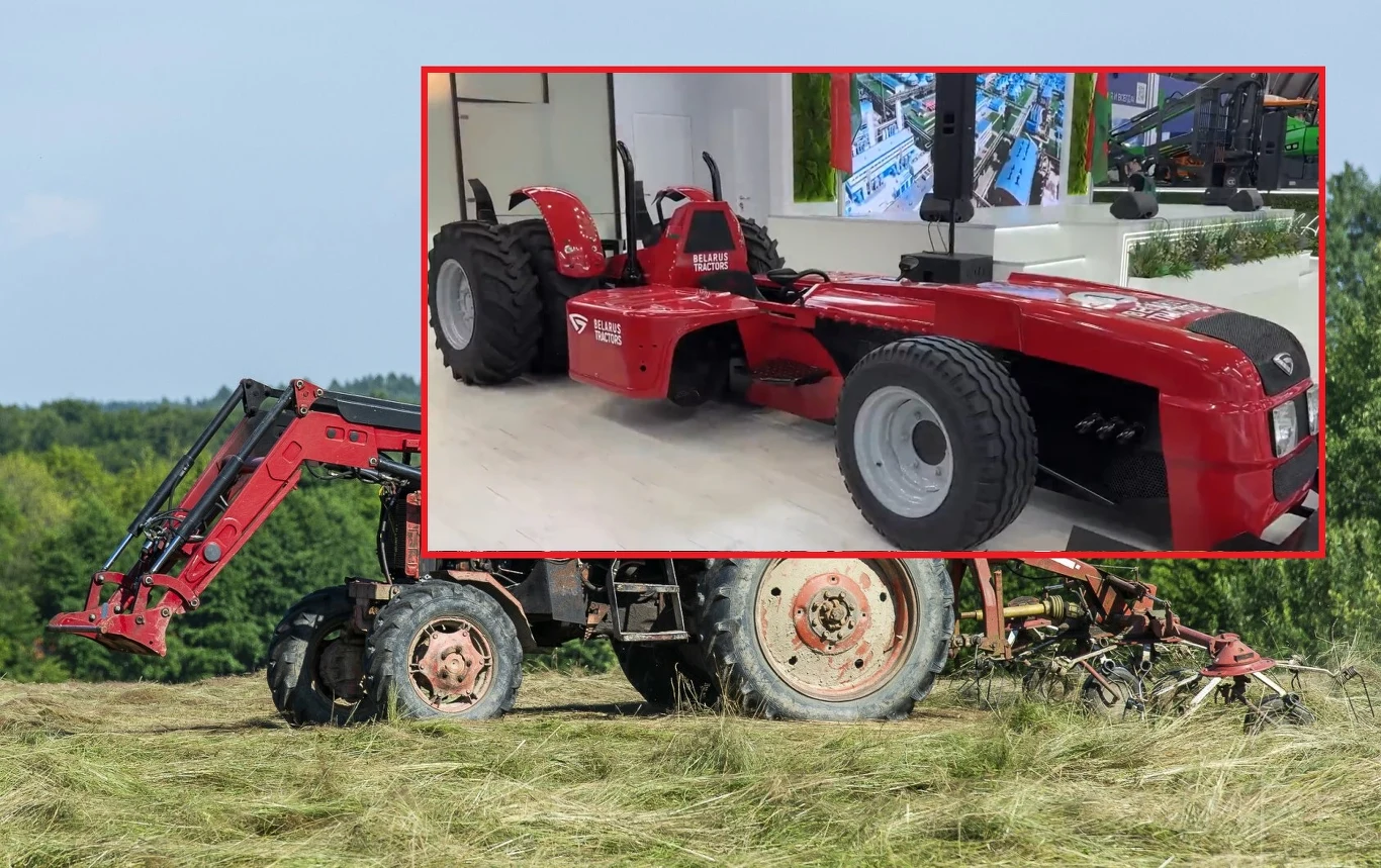 Białoruska firma zajmująca się produkcją ciągników rolniczych zaprezentowała nietypowy projekt. Białoruska firma zajmująca się produkcją ciągników rolniczych zaprezentowała nietypowy projekt.