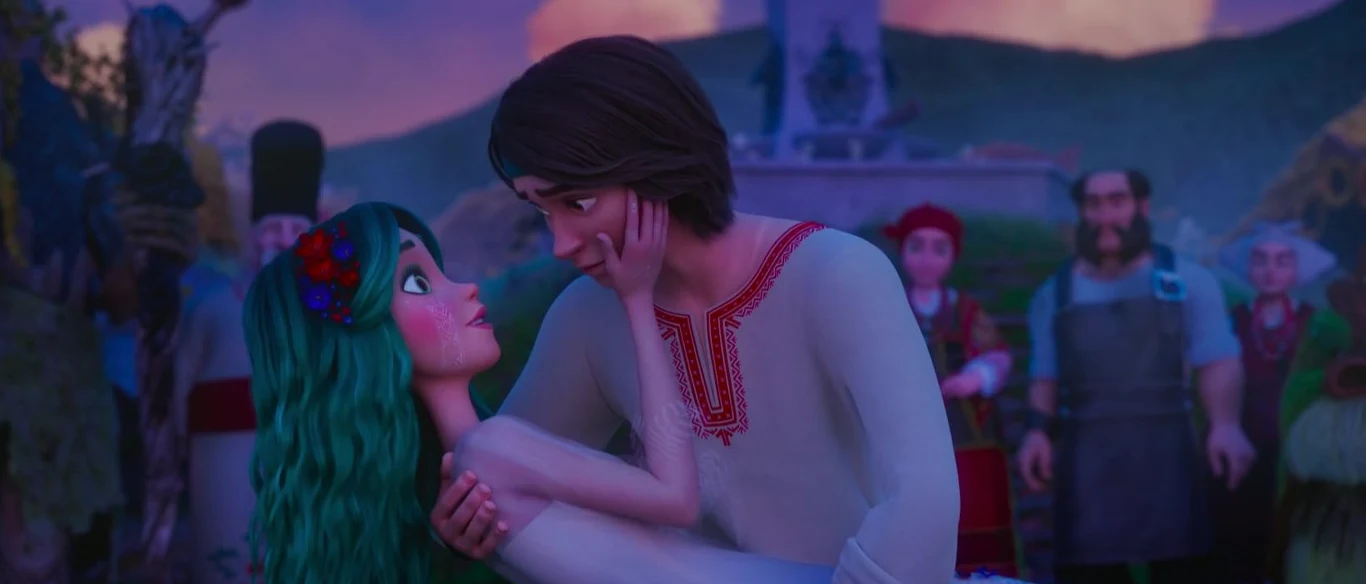 Kadr z filmu "Mavka i strażnicy lasu"