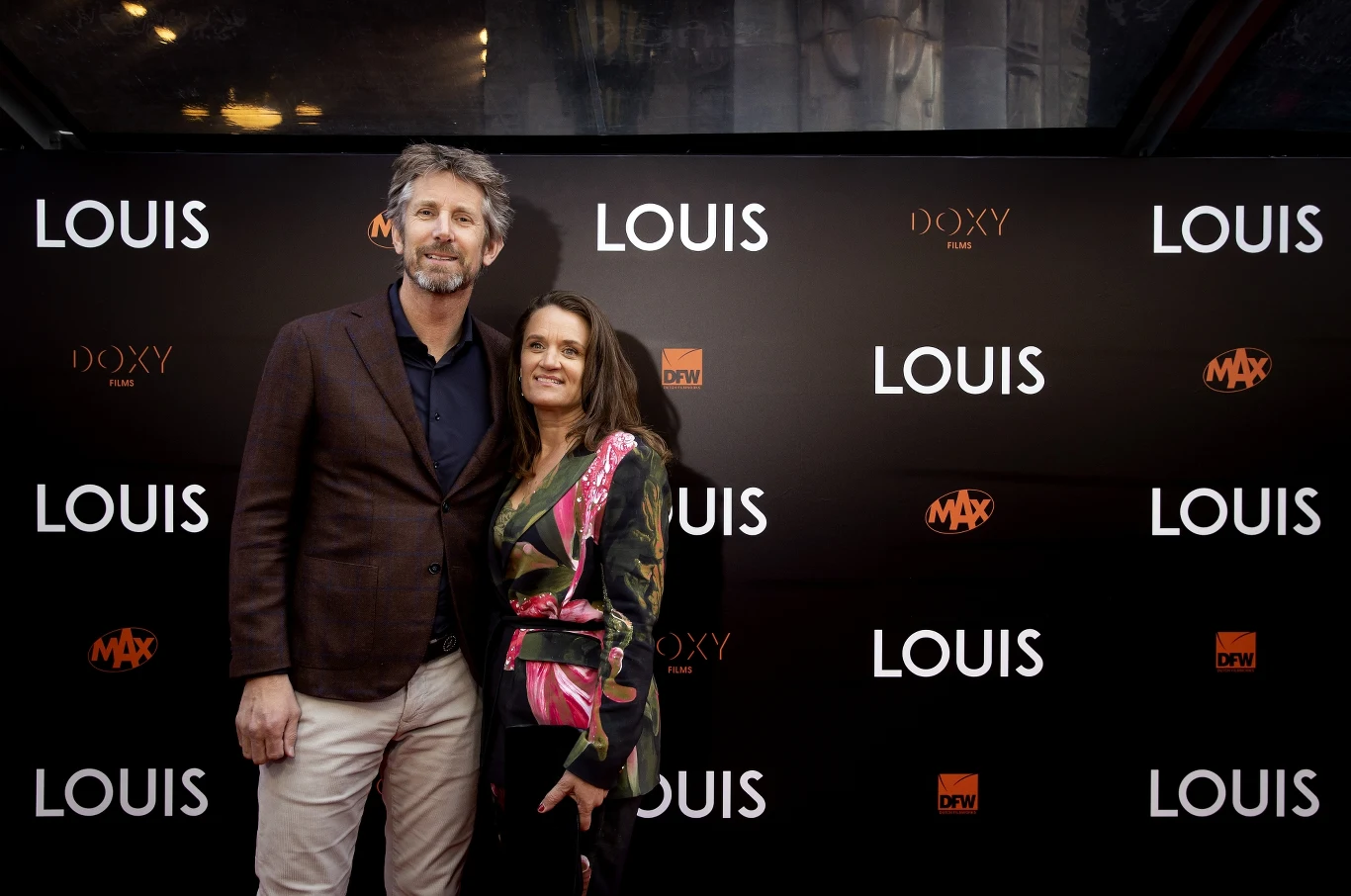 Edwin van der Sar i jego żona Annemarie